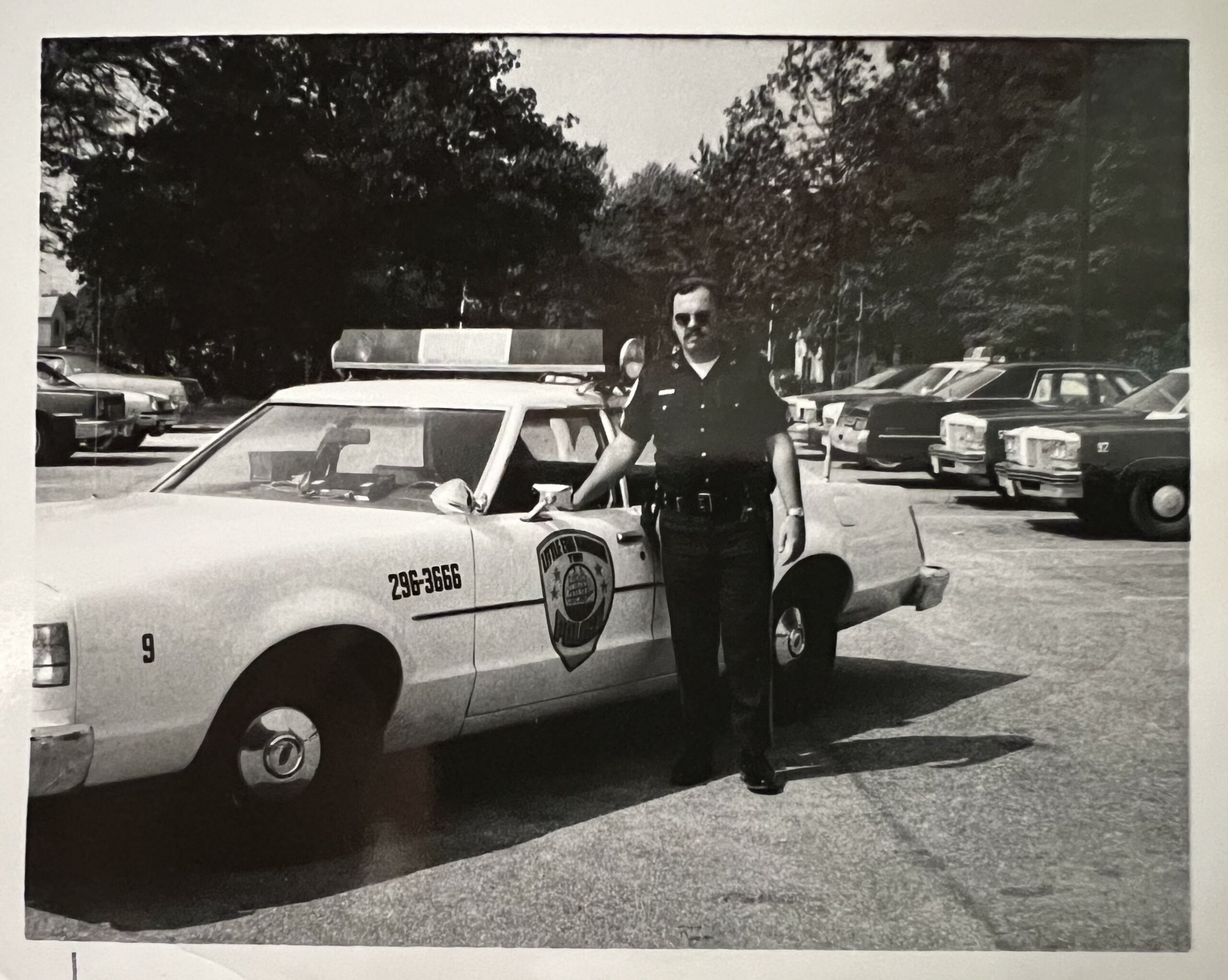 Little Egg Harbor Patrolman and Car from 50 Years Ago